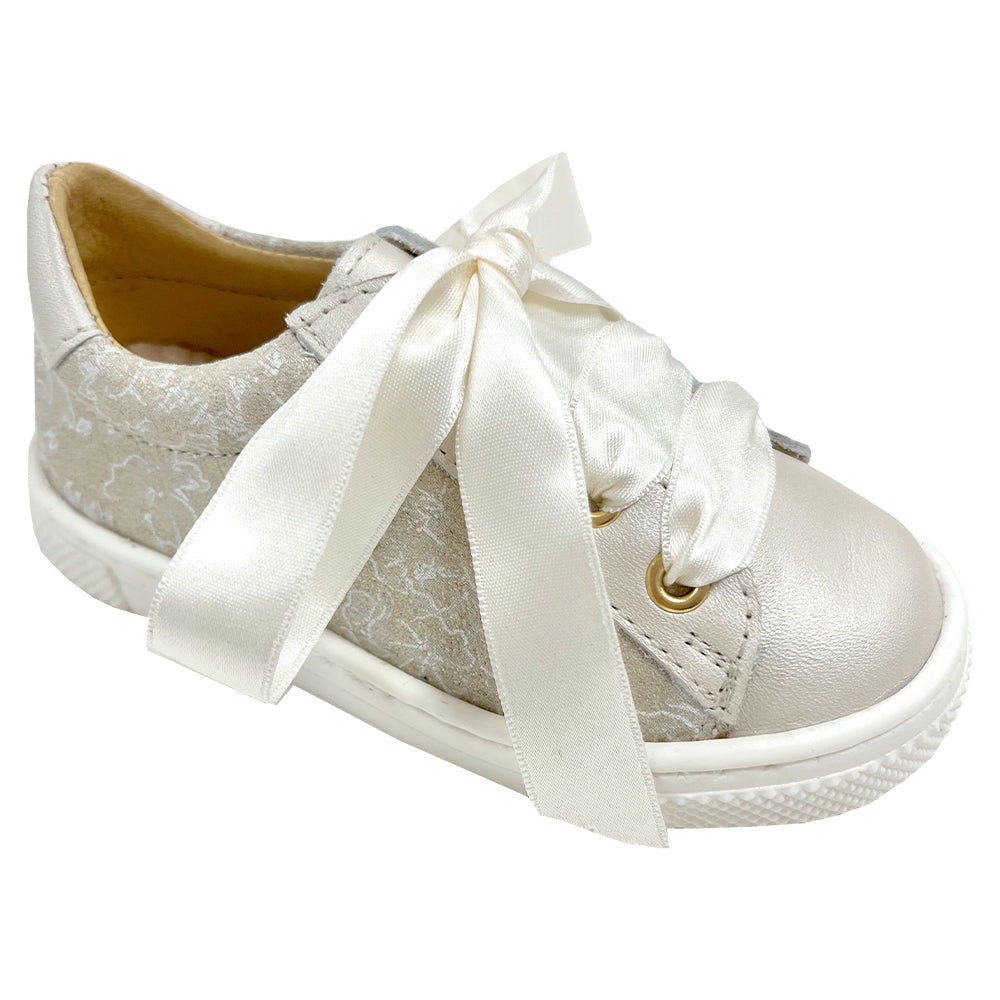 Slip on hot sale bow trainers