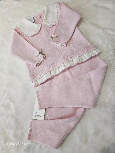 Granlei Collar Pale Pink 2 Piece Set