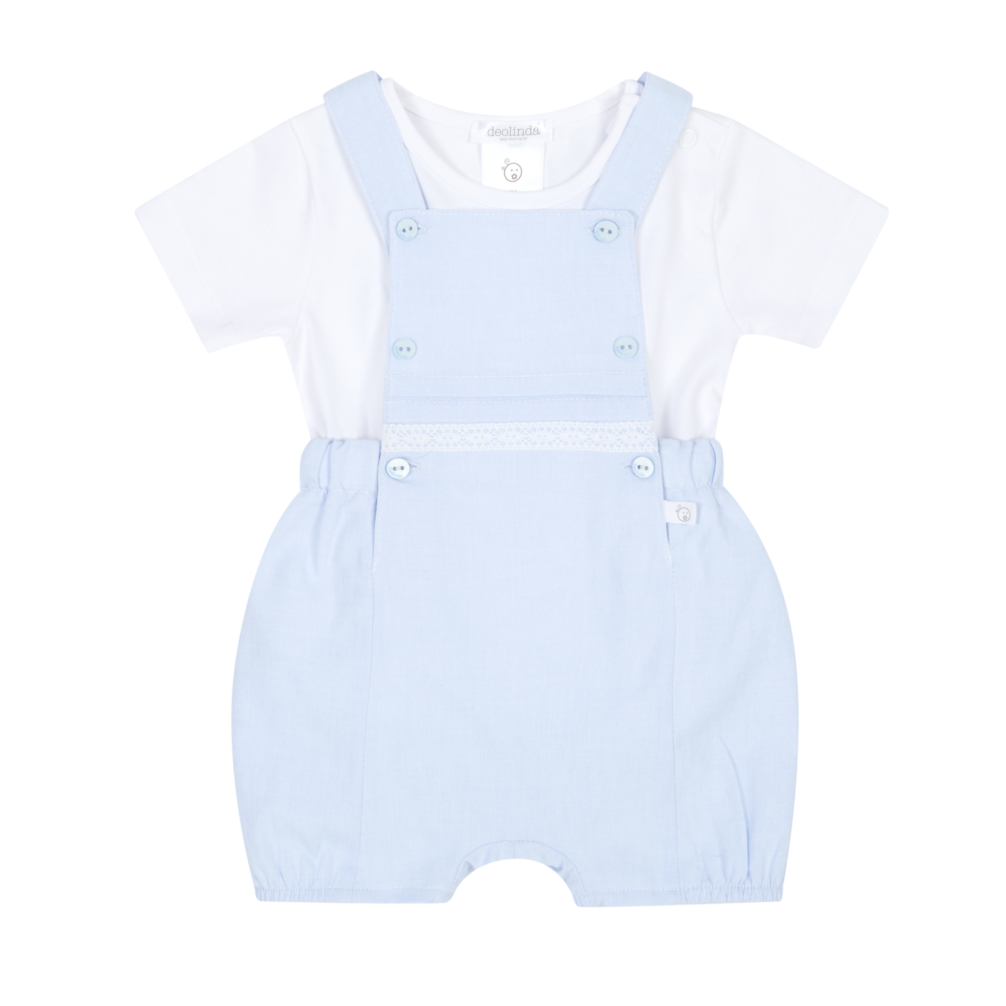 Deolinda Benji Dungaree + Top Blue