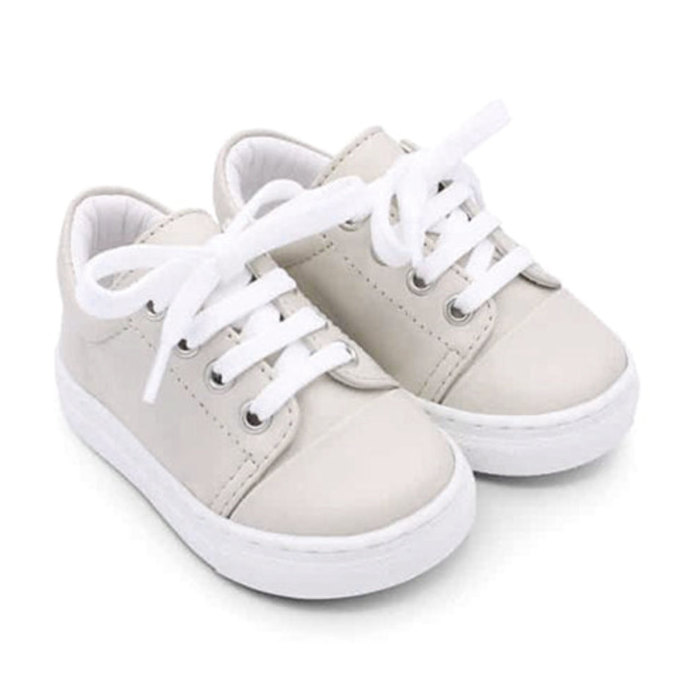 Borboleta Santiago Low Lace Up Beige (Light Grey - Greige) – Liberty ...