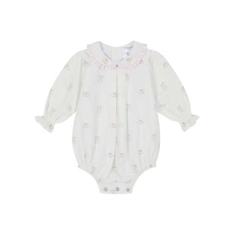 Deolinda Bunny Romper Pink