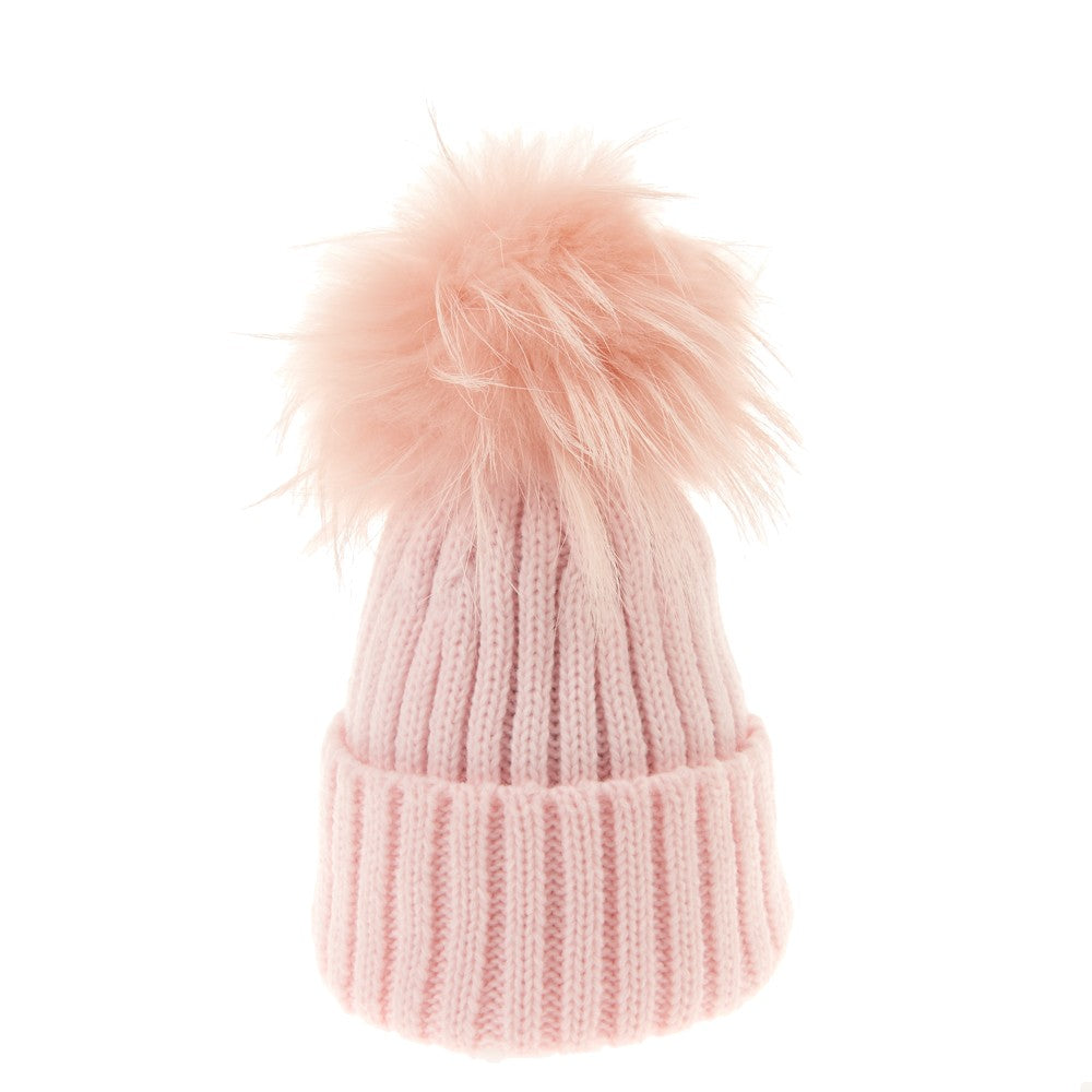 Bowtique London Matching Pom Hat Pink