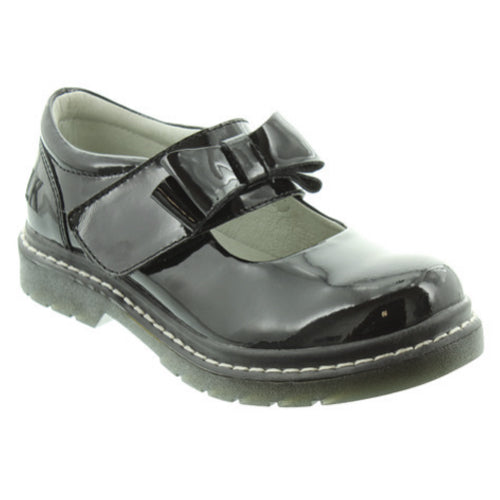 Grey patent lelli on sale kelly school shoes